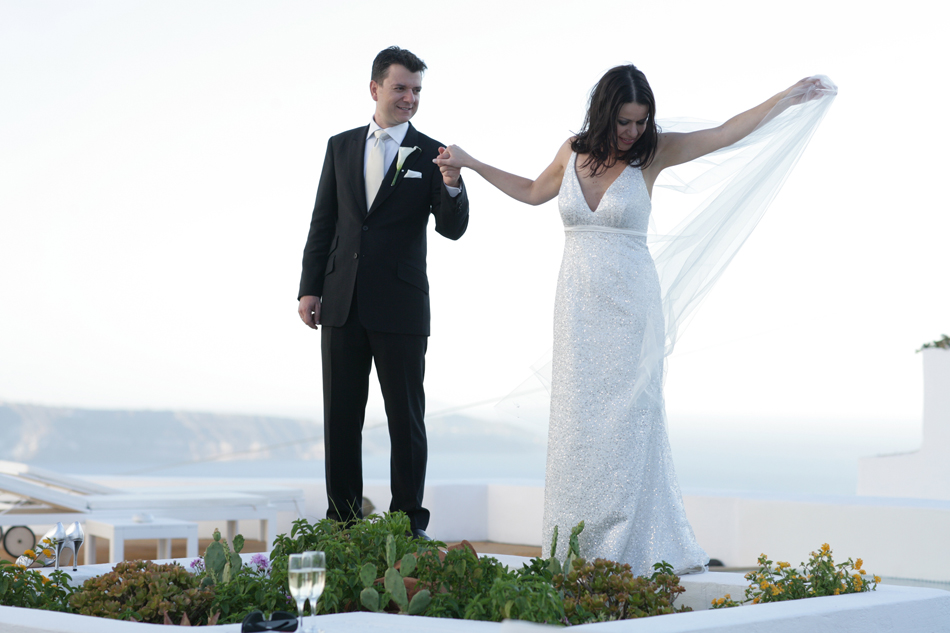 Vicky & Peter’s beautiful wedding in Santorini was one of the first weddings we were commissioned to cover in Europe.